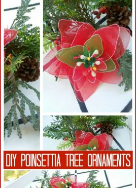Poinsettia Flower (DIY Tree Ornaments)