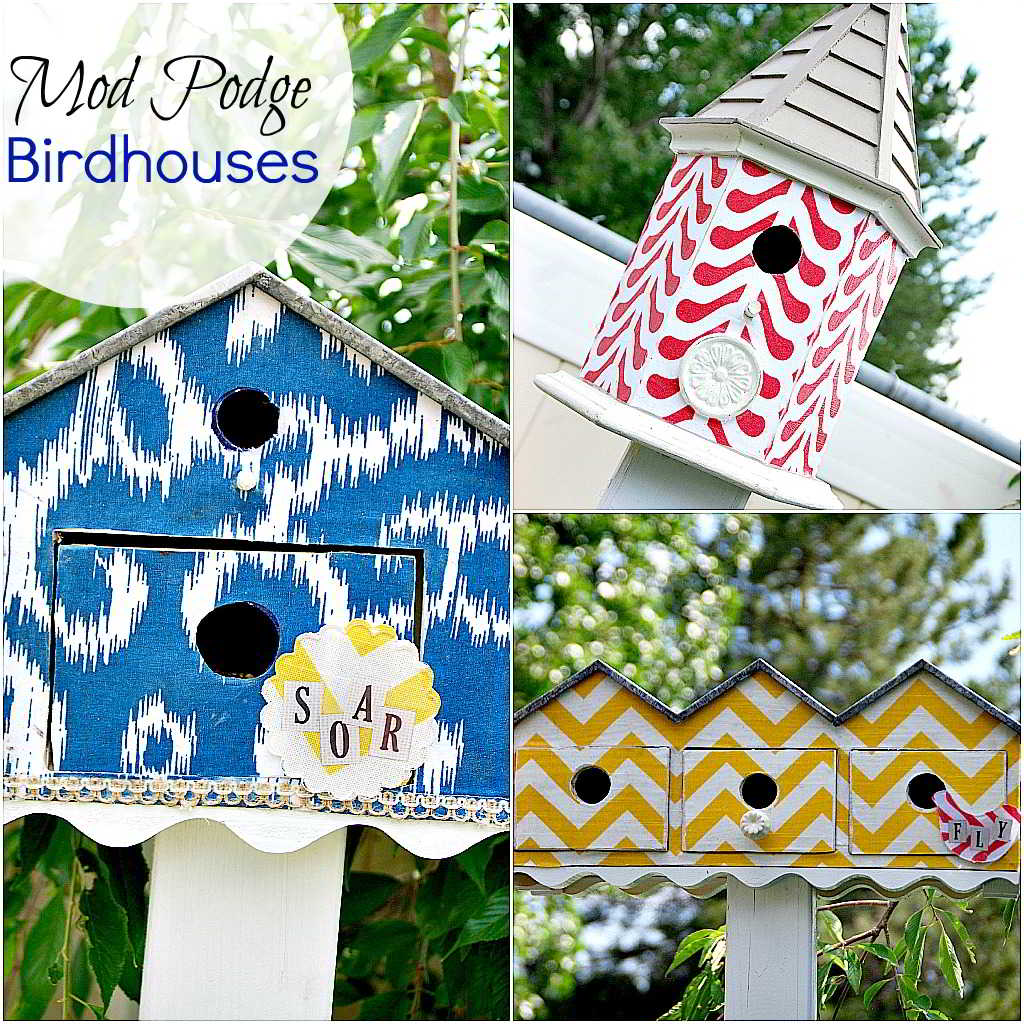 spring birdhouses