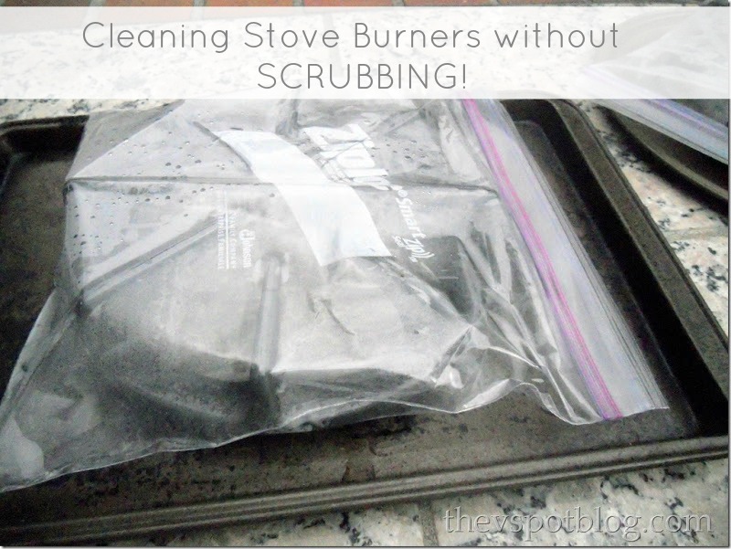 clean stove burners