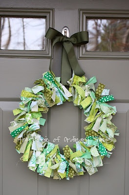 green wreath tutorials