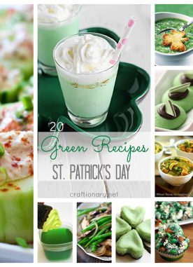 20 Green recipes for St Patricks Day
