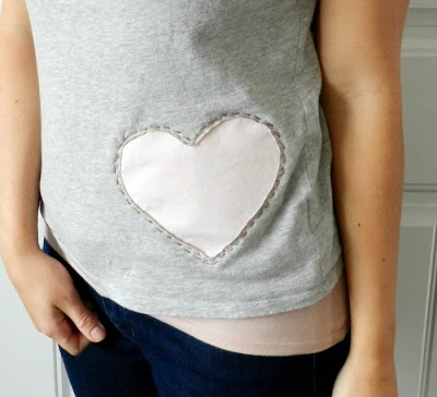 heart applique