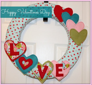 hearts wreath