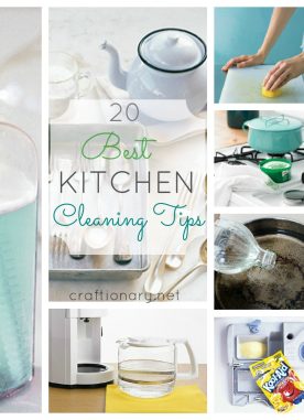 20 Best Kitchen Cleaning Tips