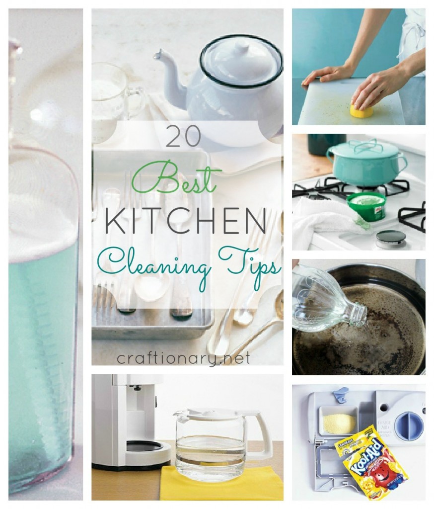 kitchen cleaning tips