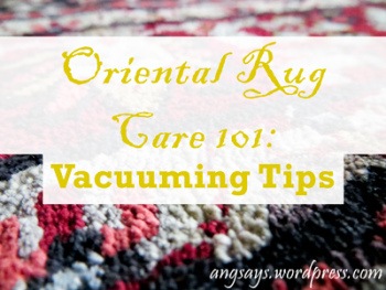 oriental rug cleaning