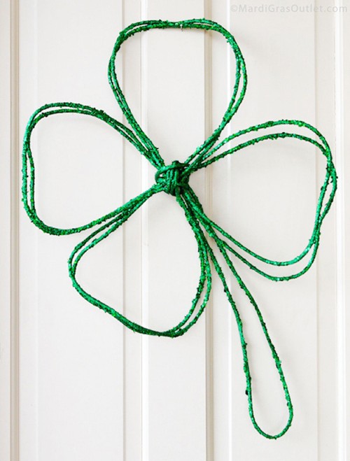 shamrock wreath