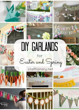 20 DIY Garlands for Easter and Spring