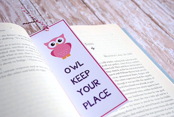 owl bookmark