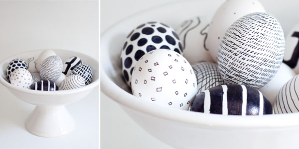 make handmade Easter eggs