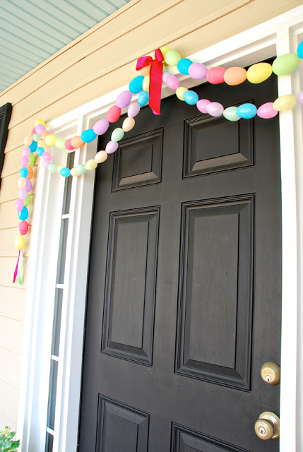 Easter eggs garland