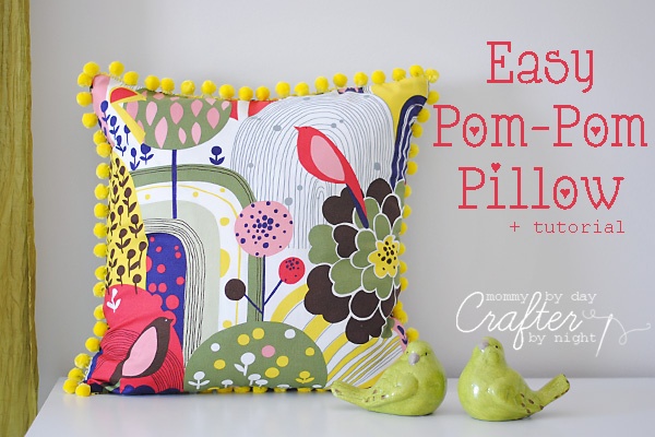 easy fabric pillow tutorials