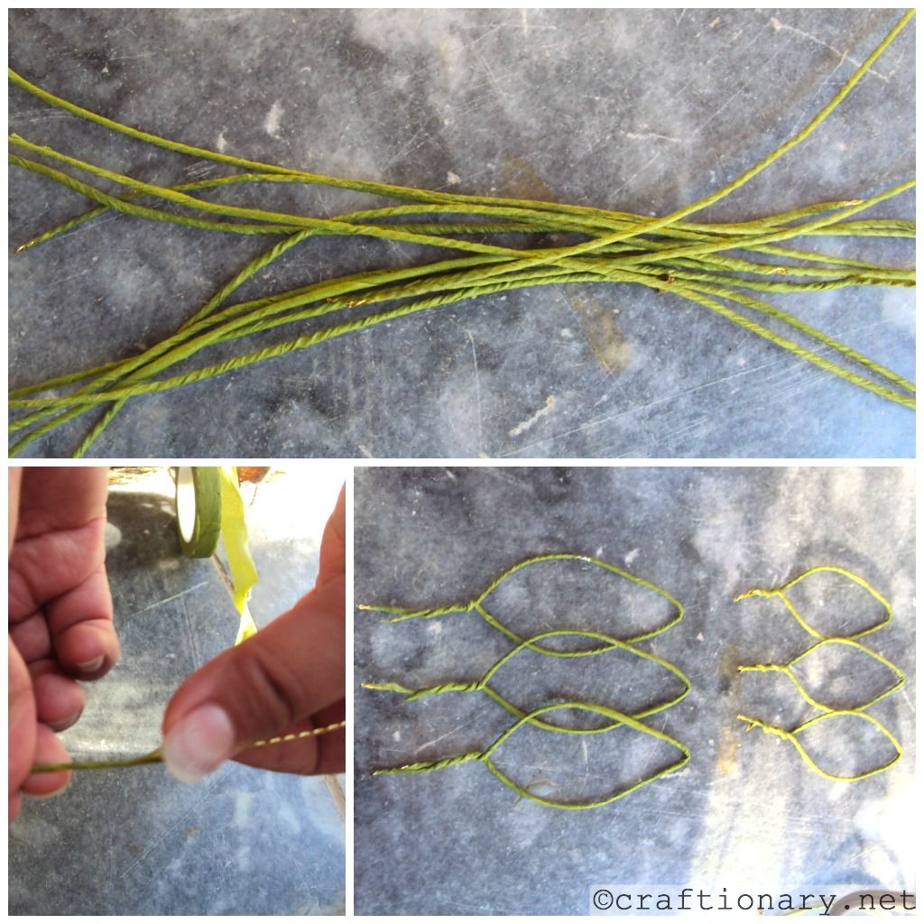 floral wire leaves