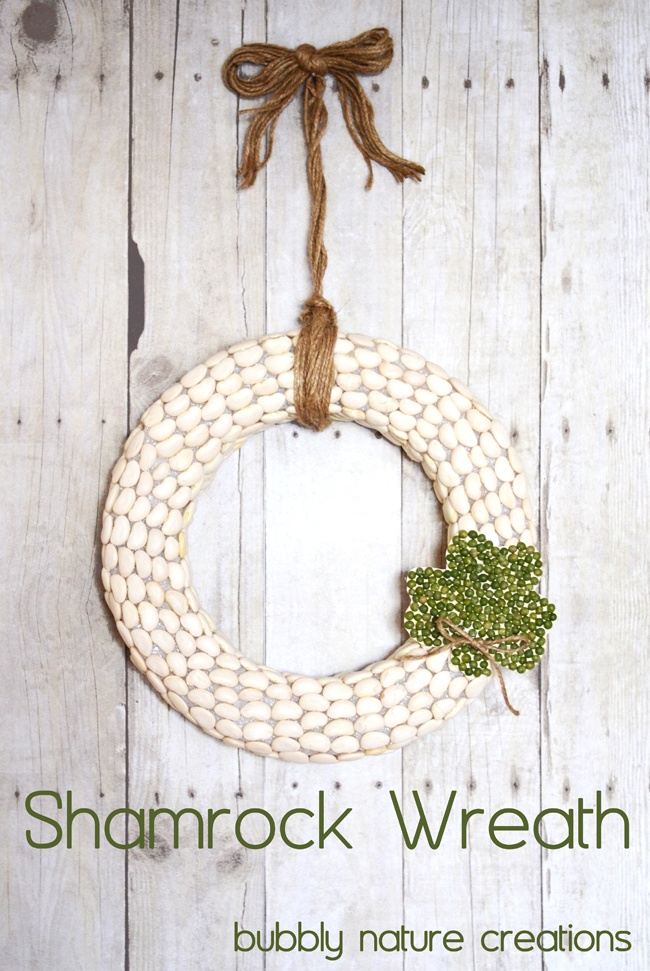 shamrock wreath tutorial