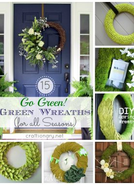 15 Green wreath tutorials to love