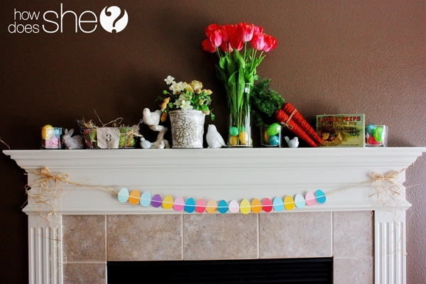 paint chip garland