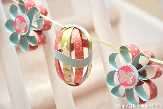 paper DIY garland