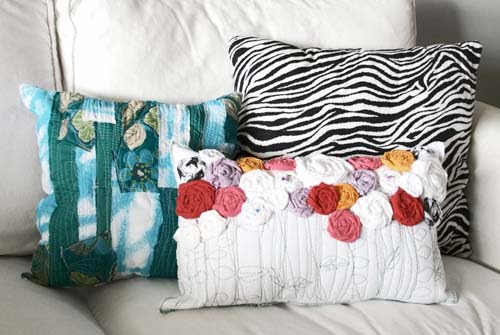 decorative pillow tutorials