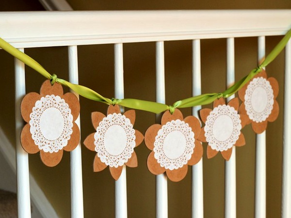 spring flower garland