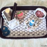 crochet DIY tray