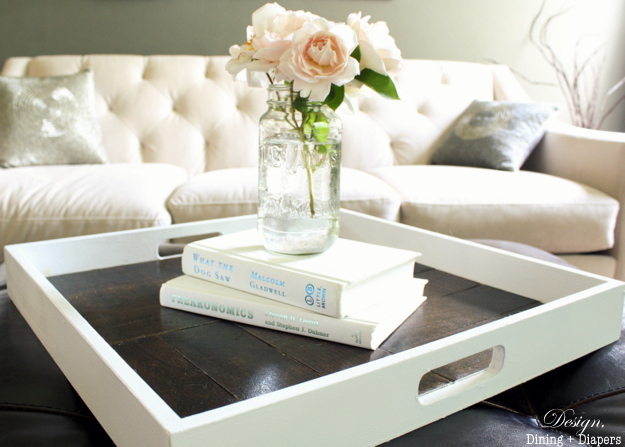 wooden decorative tray tutorial