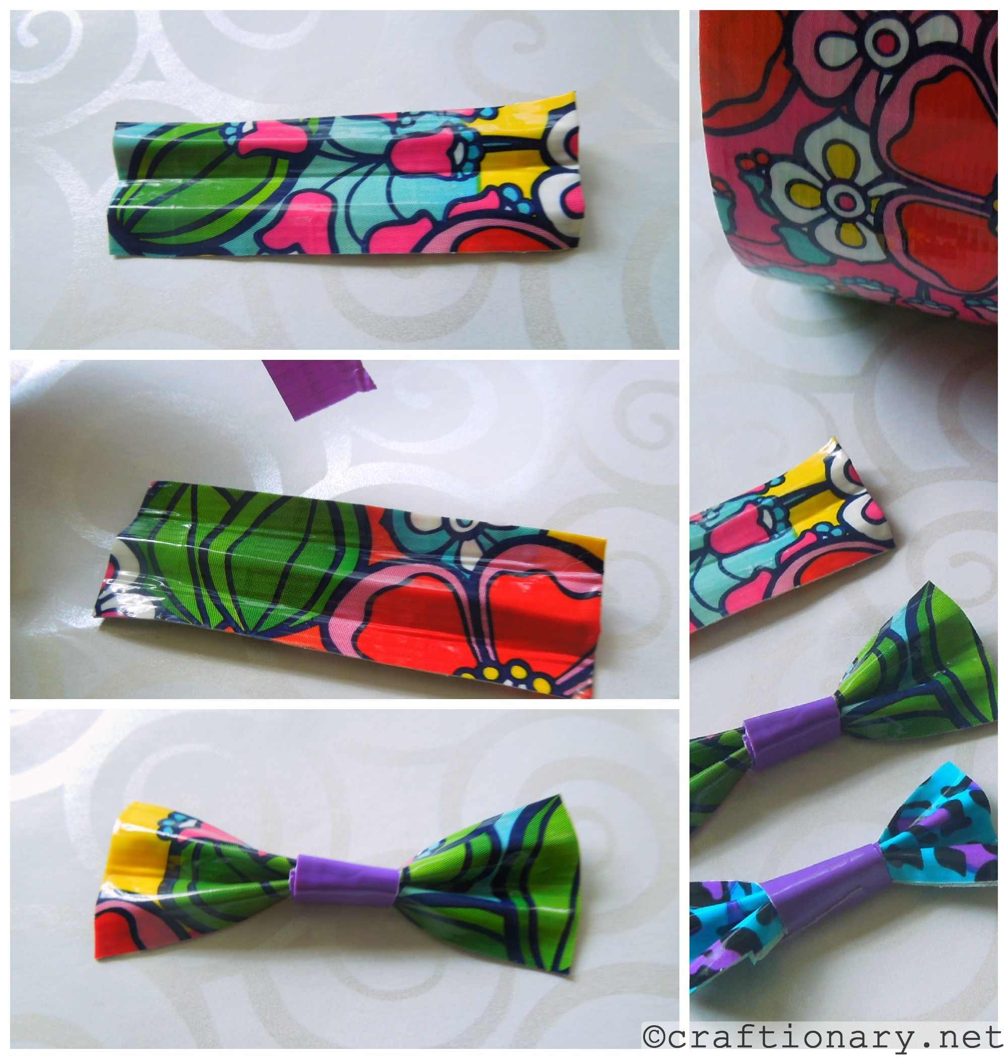 duct tape bow tutorial