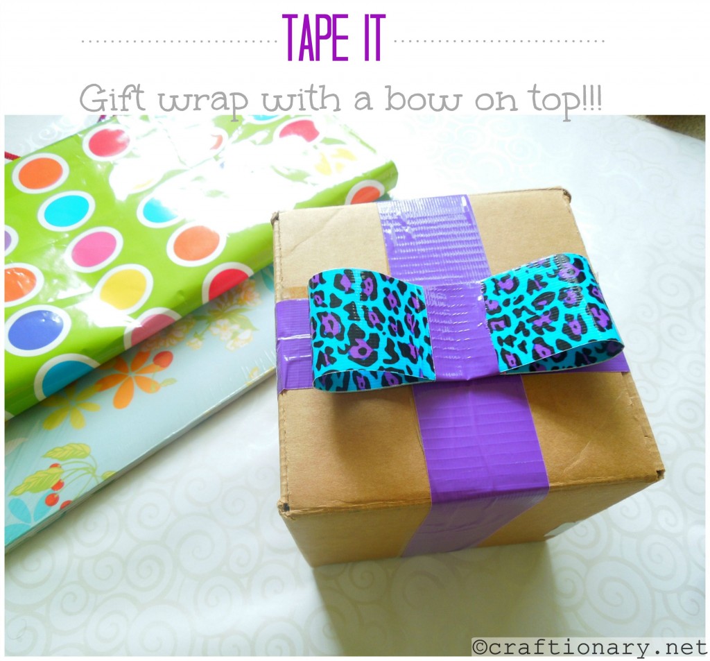 diy gift wrapping