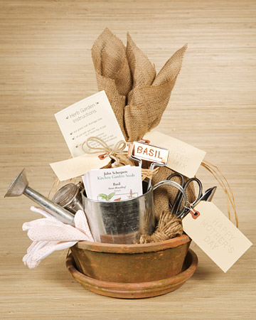 handmade gift herb kit