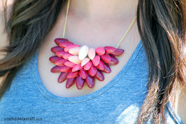 mothers day gifts jewelry using painted pistachio