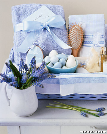 handmade gift spa basket