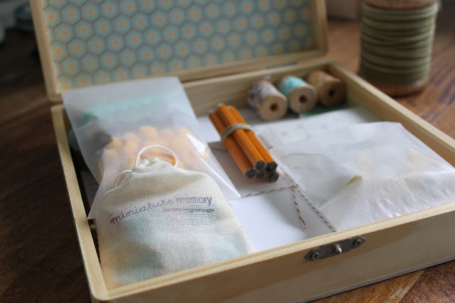 handmade gift stationery kit