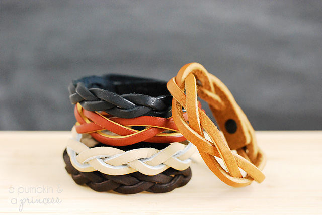 handmade leather bracelets