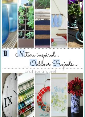10 Nature inspired outdoor projects