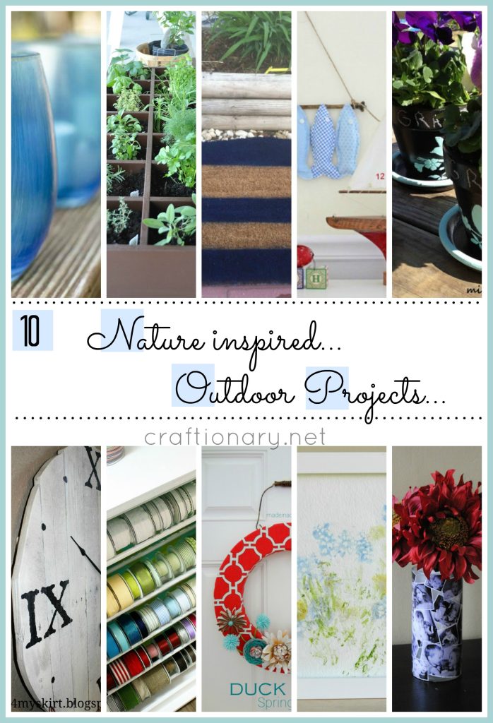 nature inspired outdoor projects