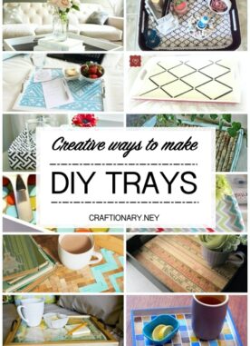 20 Decorative DIY Tray Tutorials to Elevate Your Home Decor