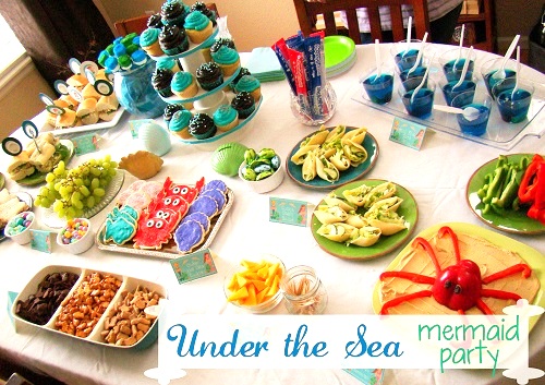 under the sea mermaid party