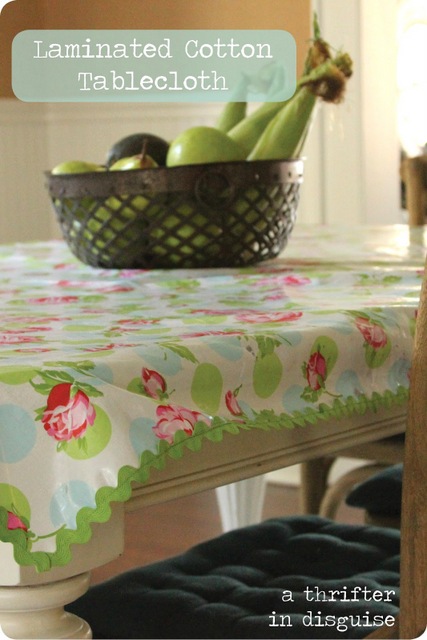 DIY-laminated-tablecloth