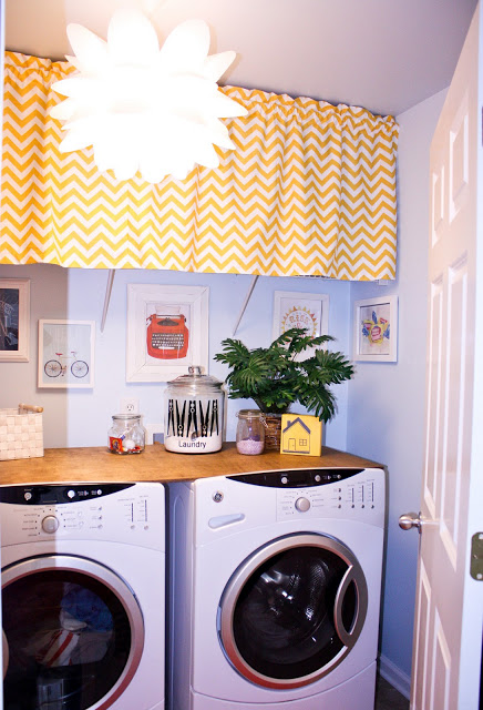 DIY easy laundry room makeover