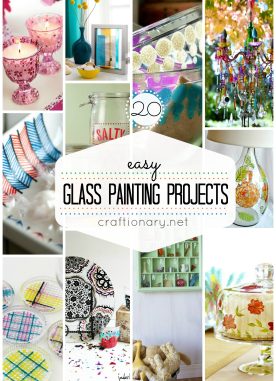 20 Glass Painting Projects (DIY Easy Glass Paint)