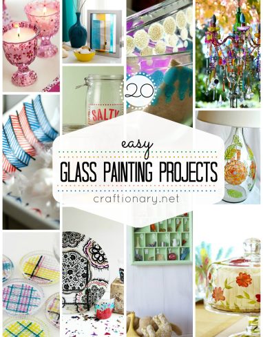 The Ultimate Guide to Glass Painting: 20 Easy DIY Glass Paint Projects