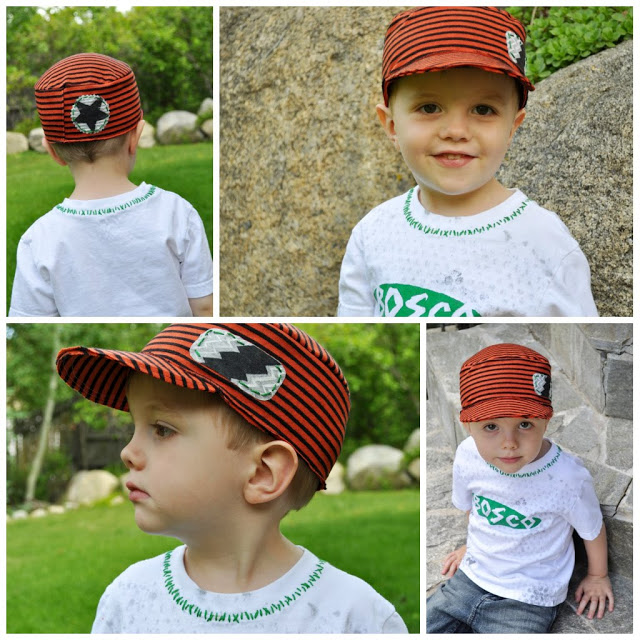 DIY boy caps hats