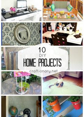 10 DIY Home Projects that are worth creating