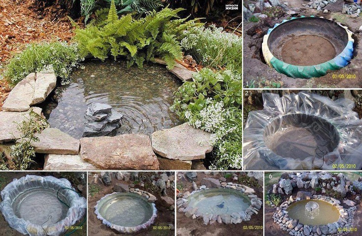 DIY small pond