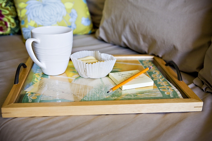 handmade gift tray