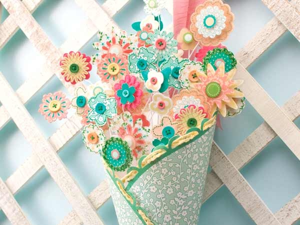 paper flowers bouquet