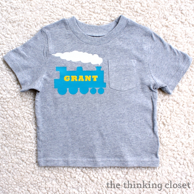 train boy tshirt