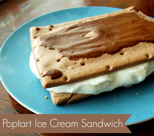 poptart ice cream sandwich