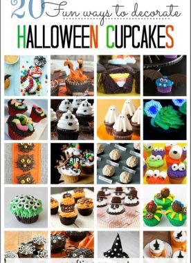 20 Creative and easy Halloween cupcakes ideas