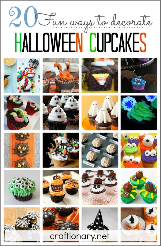 20 Halloween Cupcakes 