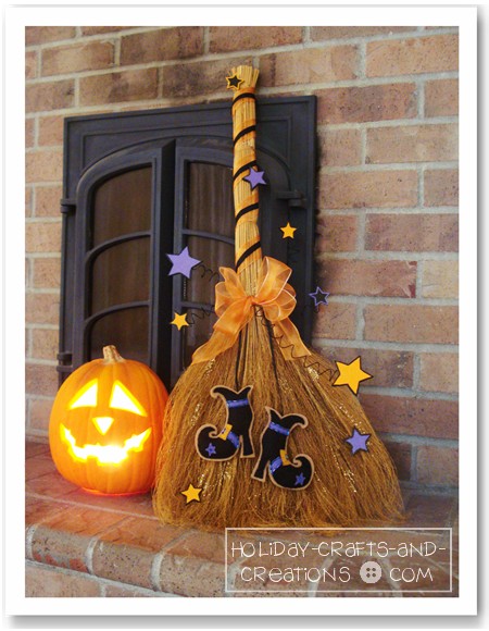 Halloween-witch-broom
